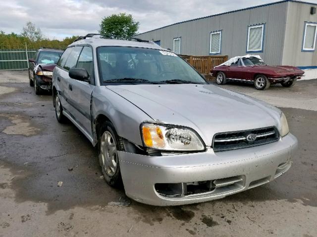 4S3BH635926311051 - 2002 SUBARU LEGACY L SILVER photo 1