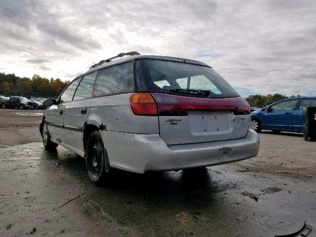 4S3BH635926311051 - 2002 SUBARU LEGACY L SILVER photo 3