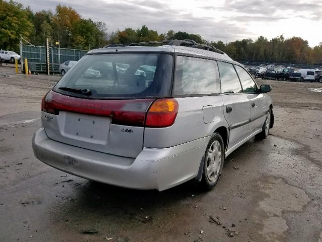 4S3BH635926311051 - 2002 SUBARU LEGACY L SILVER photo 4