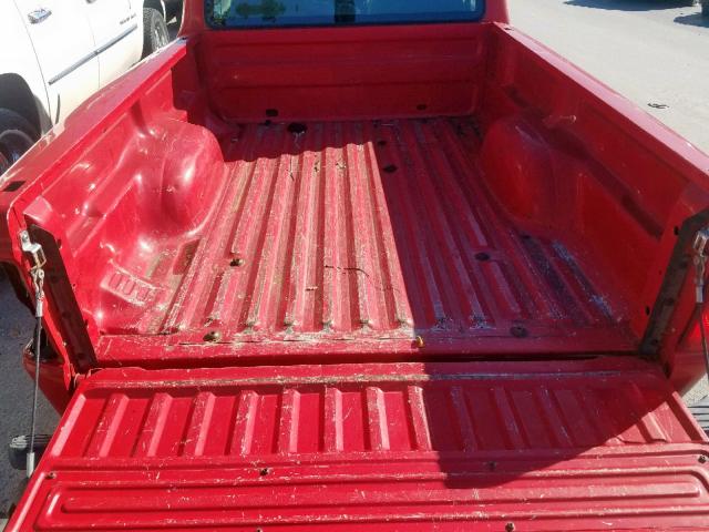 1FTYR10U72TA73336 - 2002 FORD RANGER RED photo 6