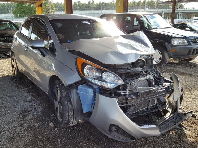 KNADN5A37D6167819 - 2013 KIA RIO EX SILVER photo 1