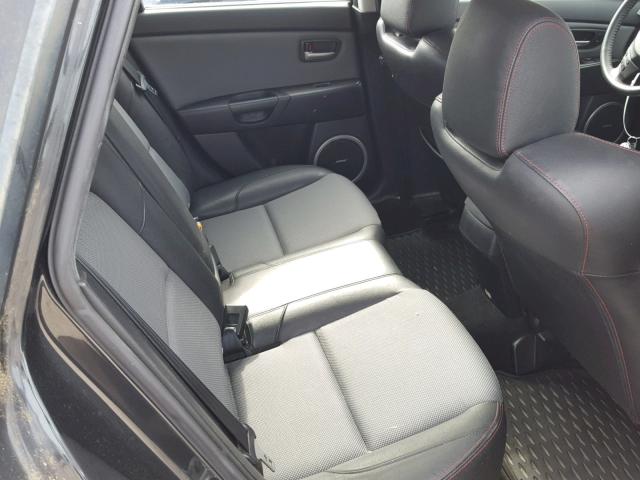 JM1BK34L081803163 - 2008 MAZDA SPEED 3 BLACK photo 6