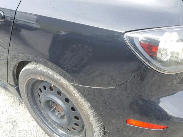 JM1BK34L081803163 - 2008 MAZDA SPEED 3 BLACK photo 9