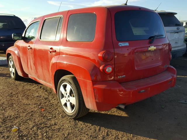 3GNBAAFW3BS536743 - 2011 CHEVROLET HHR LS Rojo foto 3