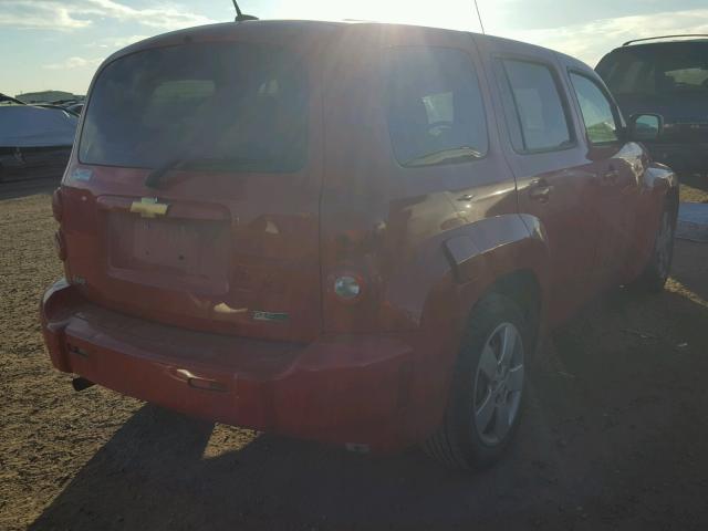 3GNBAAFW3BS536743 - 2011 CHEVROLET HHR LS Rojo foto 4