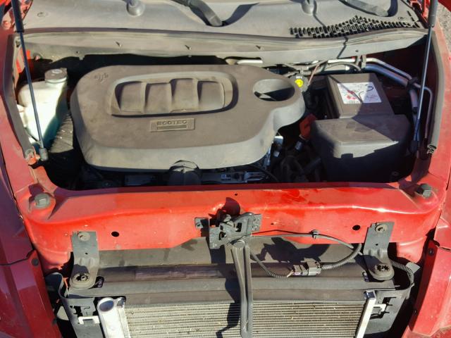 3GNBAAFW3BS536743 - 2011 CHEVROLET HHR LS Rojo foto 7