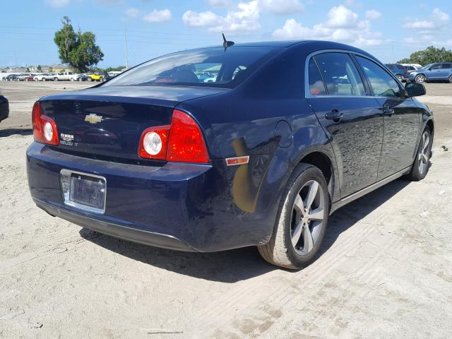1G1ZC5E1XBF138263 - 2011 CHEVROLET MALIBU 1LT 蓝色 照片 4