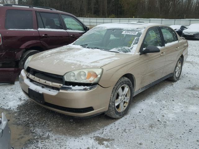 1G1ZT548X5F198093 - 2005 CHEVROLET MALIBU LS 棕色 照片 2