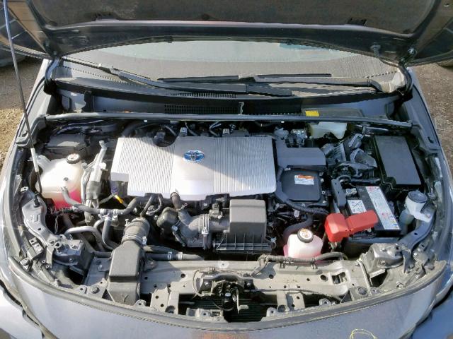 JTDKARFP3H3037309 - 2017 TOYOTA PRIUS PRIM 灰色 照片 7