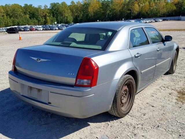 2C3KA43R17H773495 - 2007 CHRYSLER 300 BLUE photo 4