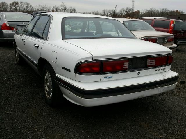 1G4HP52L0SH461640 - 1995 BUICK LESABRE CU WHITE photo 3