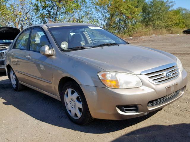 KNAFE122675444557 - 2007 KIA SPECTRA EX GOLD photo 1