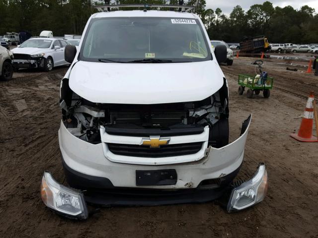 3N63M0ZN3FK693094 - 2015 CHEVROLET CITY EXPRE WHITE photo 9