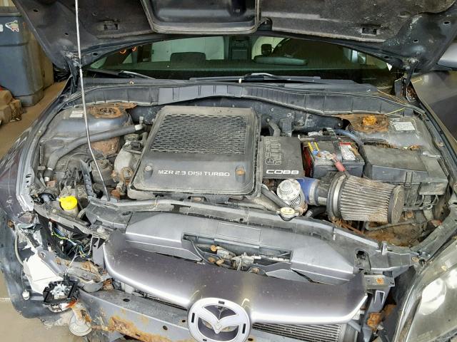 JM1GG12L961104593 - 2006 MAZDA SPEED 6 SILVER photo 7