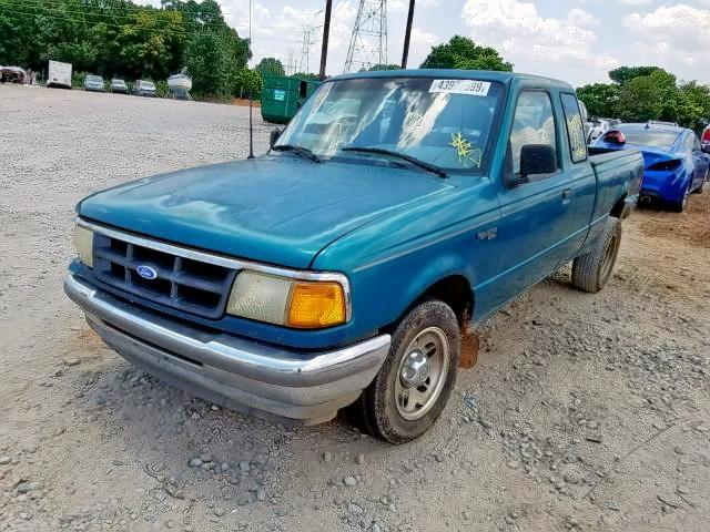 1FTCR14AXRPC14901 - 1994 FORD RANGER SUP GREEN photo 2