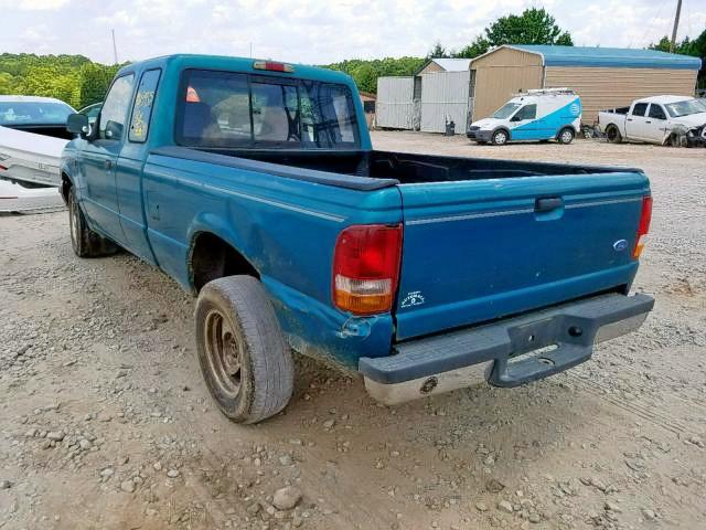 1FTCR14AXRPC14901 - 1994 FORD RANGER SUP GREEN photo 3