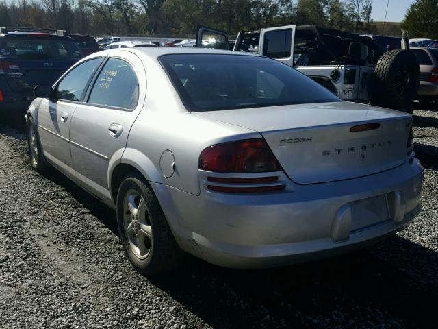 1B3EL46X65N525908 - 2005 DODGE STRATUS SX GRAY photo 3