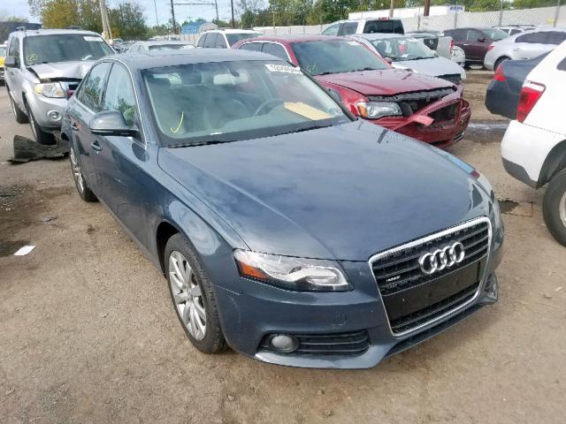 WAULK78K49N039533 - 2009 AUDI A4 3.2 QUA GRAY photo 1