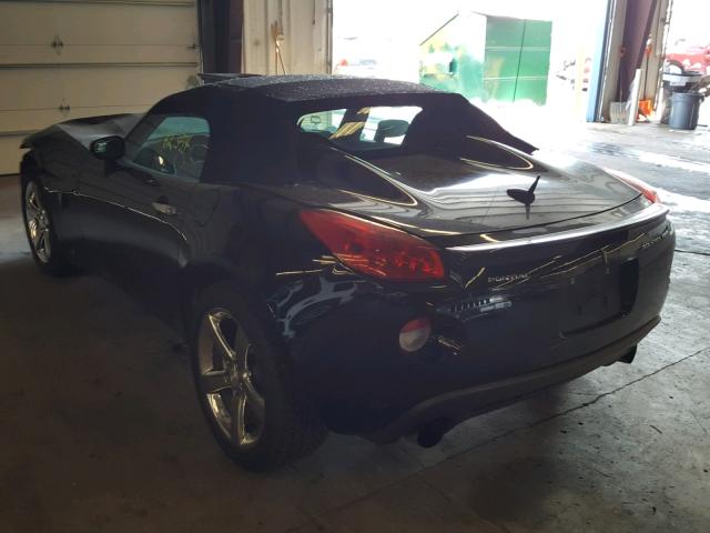 1G2MG35X69Y102359 - 2009 PONTIAC SOLSTICE G BLACK photo 3