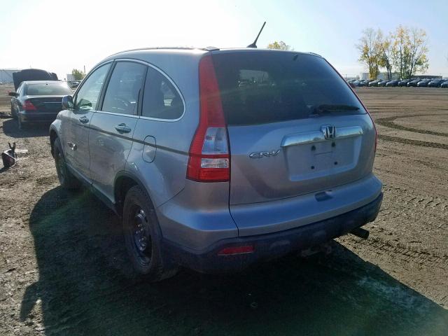 5J6RE48767L800208 - 2007 HONDA CR-V EXL SILVER photo 3