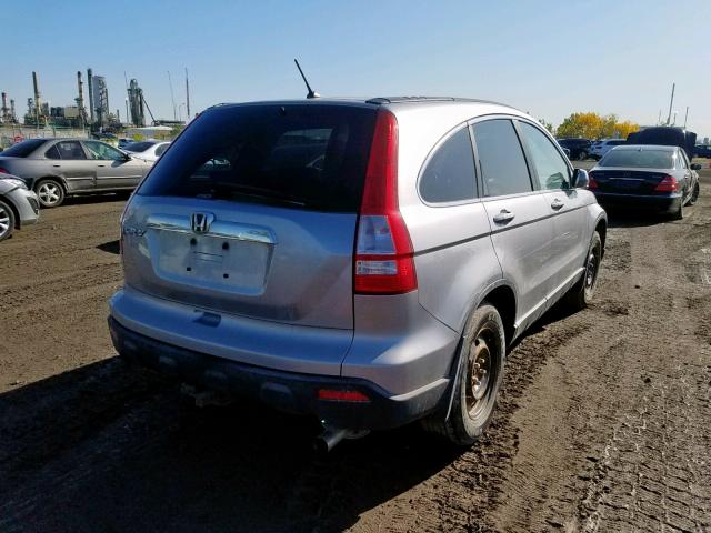 5J6RE48767L800208 - 2007 HONDA CR-V EXL SILVER photo 4