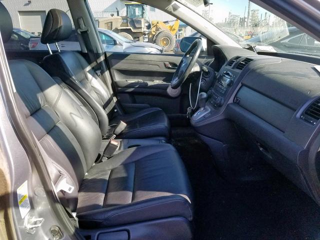 5J6RE48767L800208 - 2007 HONDA CR-V EXL SILVER photo 5