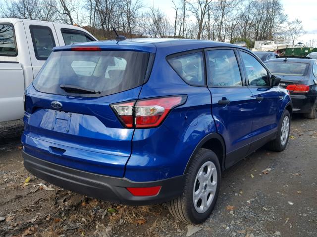 1FMCU0F75JUB35616 - 2018 FORD ESCAPE S BLUE photo 4