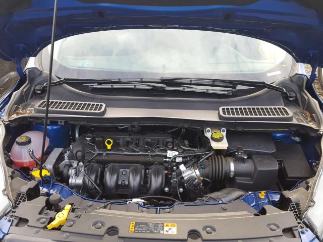 1FMCU0F75JUB35616 - 2018 FORD ESCAPE S BLUE photo 7