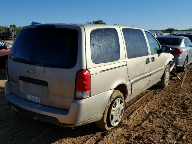 1GNDV23W87D188081 - 2007 CHEVROLET UPLANDER L 银色 照片 4
