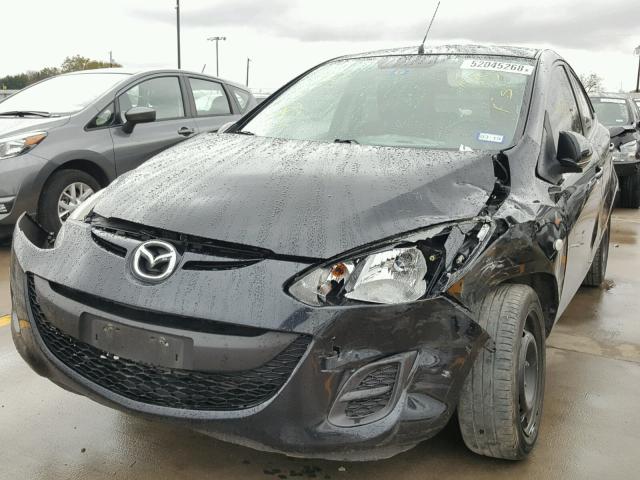 JM1DE1KY4E0178500 - 2014 MAZDA MAZDA2 SPO BLACK photo 2