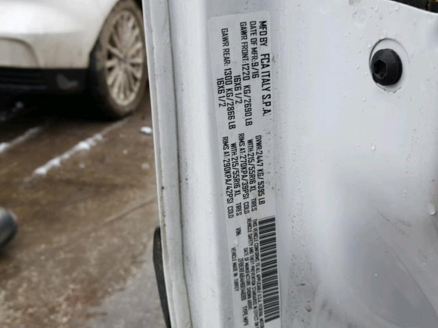 ZFBERFAB4H6E14699 - 2017 RAM PROMASTER 白色 照片 10