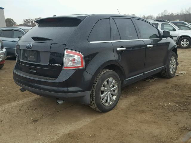 2FMDK39C68BB38920 - 2008 FORD EDGE LIMIT BLACK photo 4