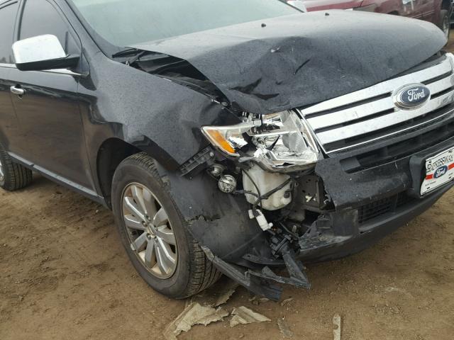 2FMDK39C68BB38920 - 2008 FORD EDGE LIMIT BLACK photo 9