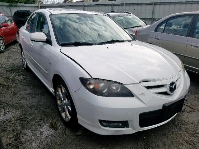 JM1BK324281869029 - 2008 MAZDA 3 S WHITE photo 1