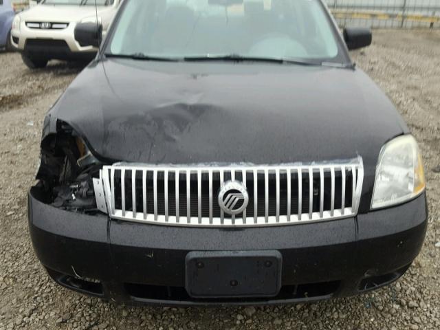 1MEFM40145G616666 - 2005 MERCURY MONTEGO LU BLACK photo 7