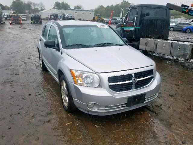 1B3HB48B07D165531 - 2007 DODGE CALIBER SX SILVER photo 1