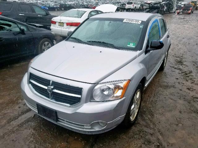 1B3HB48B07D165531 - 2007 DODGE CALIBER SX SILVER photo 2