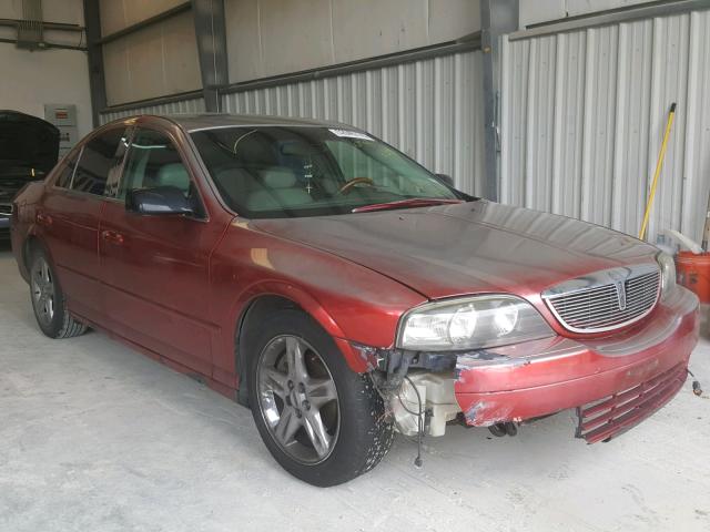 1LNHM87AX2Y698668 - 2002 LINCOLN LS RED photo 1