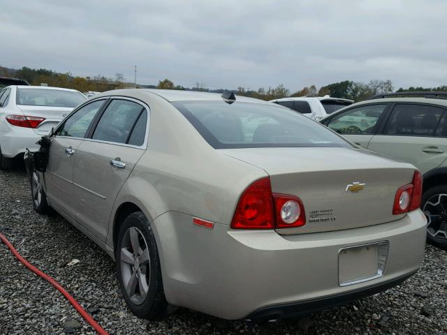 1G1ZC5EU4CF156866 - 2012 CHEVROLET MALIBU 1LT GOLD photo 3