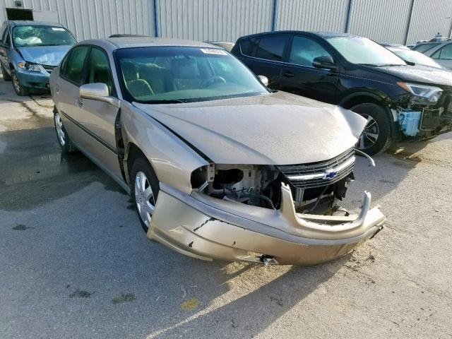 2G1WF52E339435063 - 2003 CHEVROLET IMPALA BEIGE photo 1