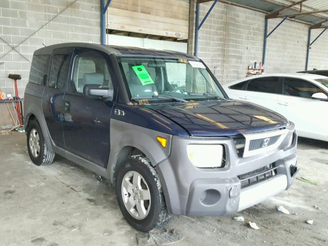 5J6YH28533L009909 - 2003 HONDA ELEMENT EX BLUE photo 1