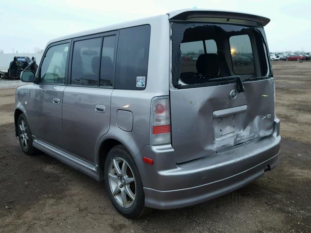JTLKT334X64030306 - 2006 TOYOTA SCION XB Сұр фото 3