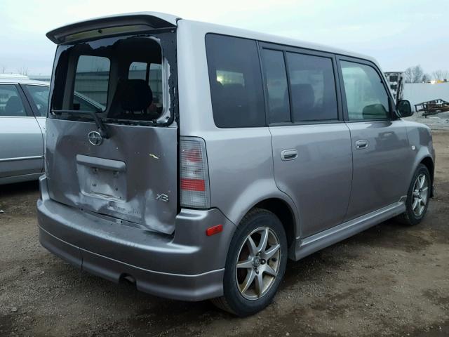 JTLKT334X64030306 - 2006 TOYOTA SCION XB Сұр фото 4