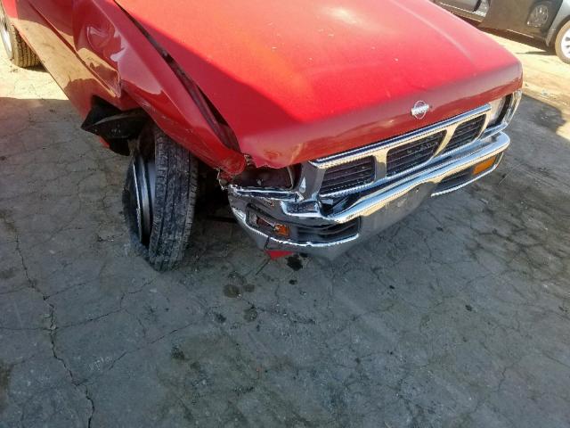 1N6SD11S4SC372197 - 1995 NISSAN TRUCK E/XE RED photo 9