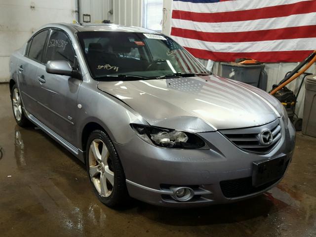 JM1BK324861486094 - 2006 MAZDA 3 S GRAY photo 1