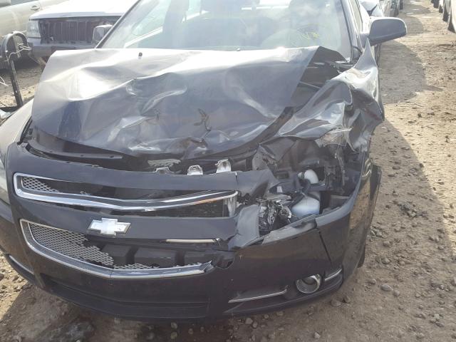 1G1ZG5E74CF255668 - 2012 CHEVROLET MALIBU LTZ BLACK photo 9