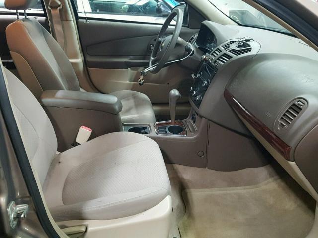 1G1ZS58F27F210610 - 2007 CHEVROLET MALIBU LS 棕色 照片 5
