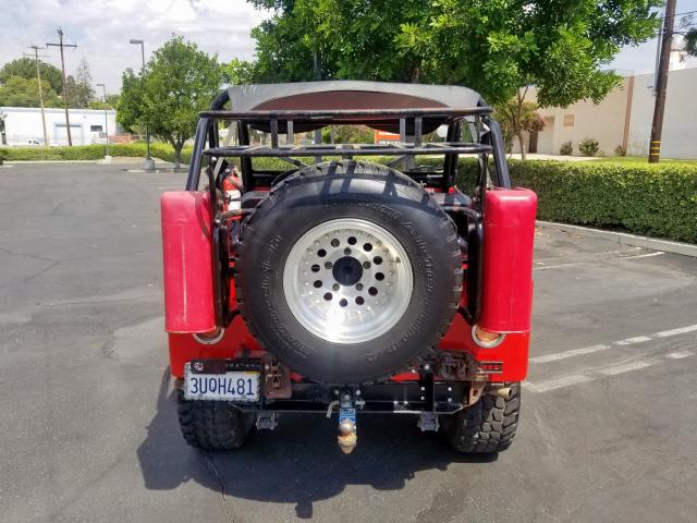 00000000832212271 - 1965 JEEP CJ RED photo 5