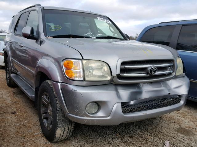 5TDBT48A04S231536 - 2004 TOYOTA SEQUOIA LI SILVER photo 1