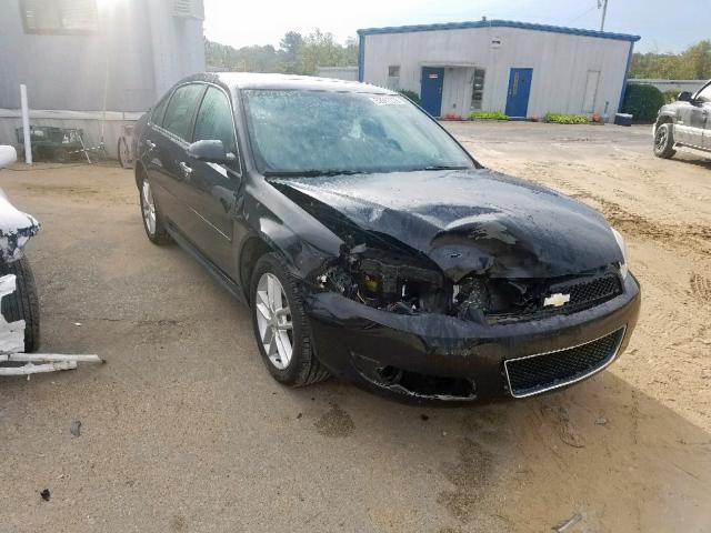 2G1WC5E36D1145418 - 2013 CHEVROLET IMPALA LTZ BLACK photo 1